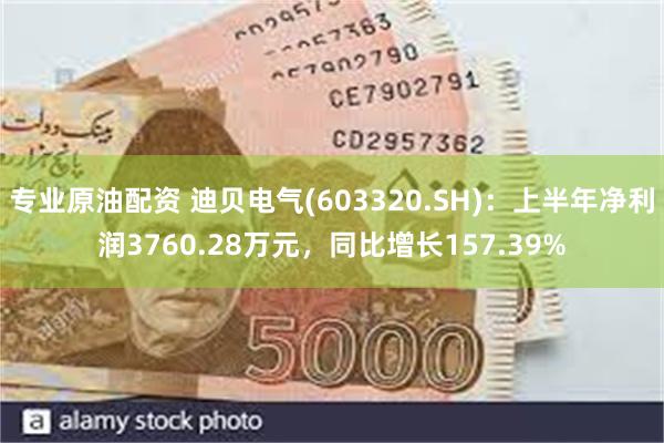 专业原油配资 迪贝电气(603320.SH)：上半年净利润3760.28万元，同比增长157.39%