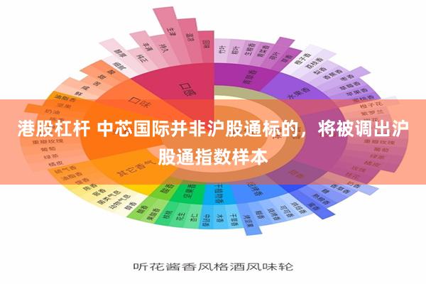 港股杠杆 中芯国际并非沪股通标的，将被调出沪股通指数样本